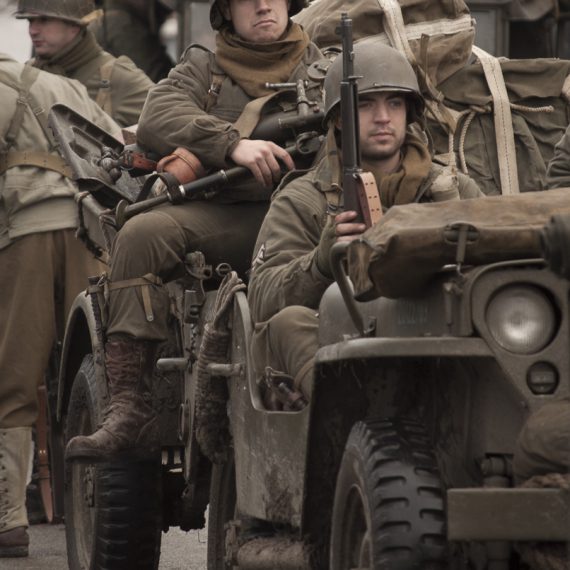 Reenactment Bastogne 2012-2013 by florence Raskin